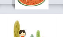 娱乐吃瓜背景模板图片大全